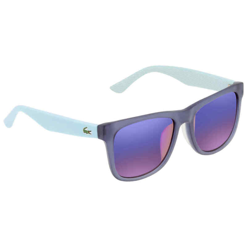 Lacoste Blue Square Unisex Sunglasses L805SA 424 56